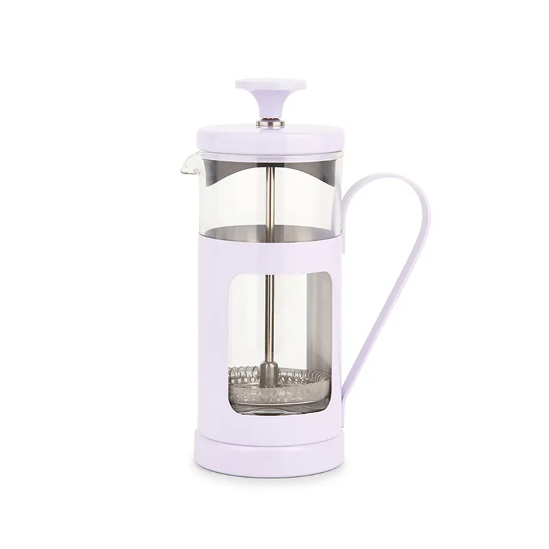 La Cafetiere｜摩納哥不鏽鋼濾壓壺｜丁香紫◉70D036